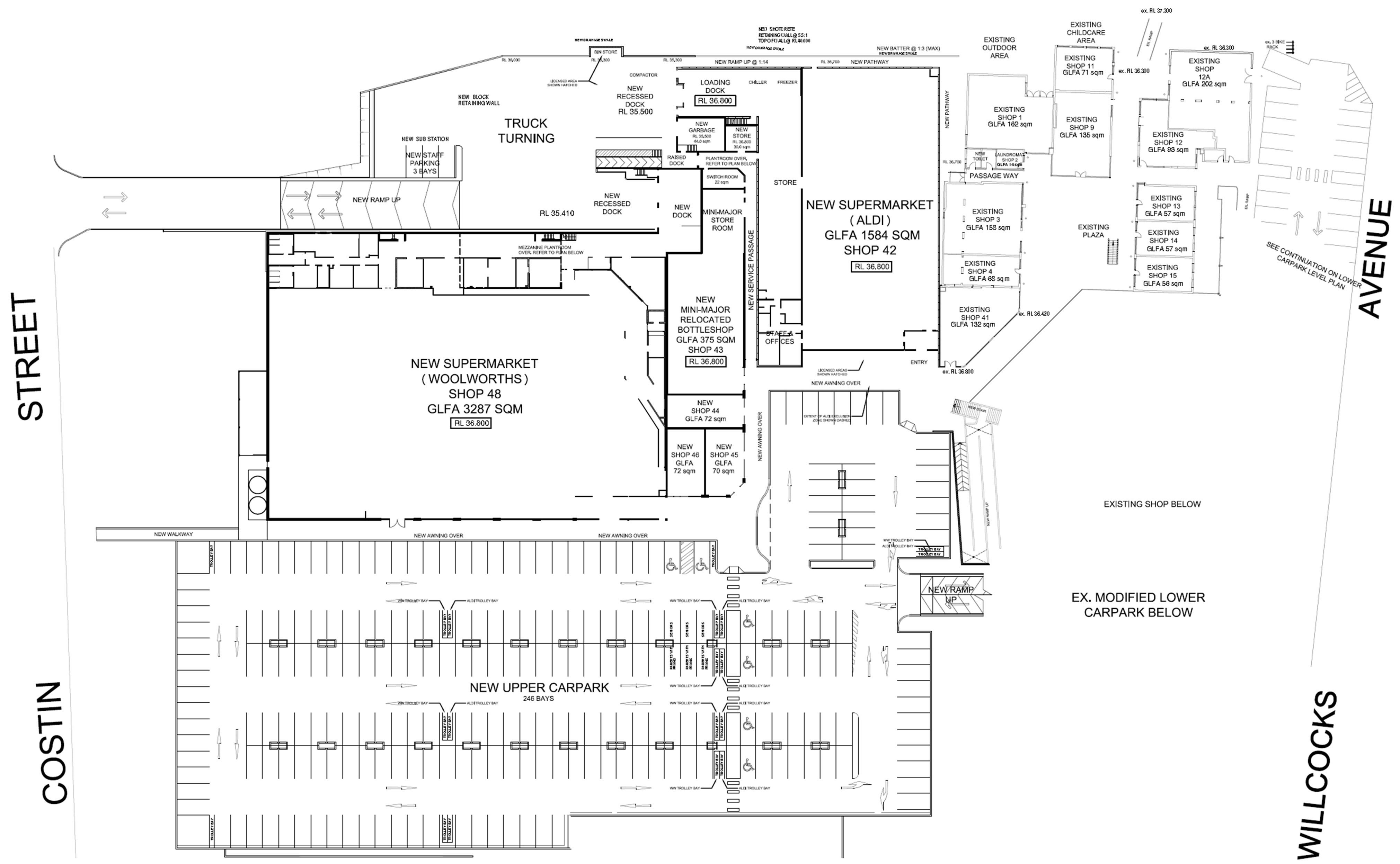 Narooma Plaza Centre Map | Narooma, South Coast NSW